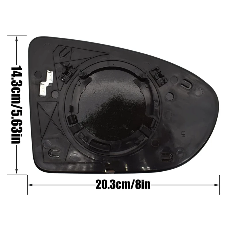 

Стекло для зеркало заднего вида для 2007-2014, правая и левая