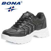 bona 2022 new designers luxury brand sneakers women non slip trend breathable casual shoes ladies fashionable walking shoes soft