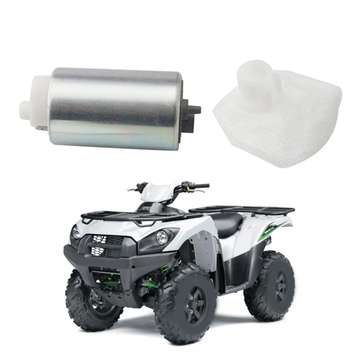 Топливный насос для мотоцикла с фильтром Kawasaki Brute Force 750 4X4I KVF750 ATV Vulcan 900 2008-2018