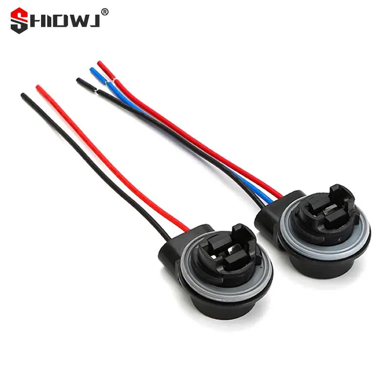 

1 шт. 3156 P27W 3157 P27W розетка для автомобильной лампы