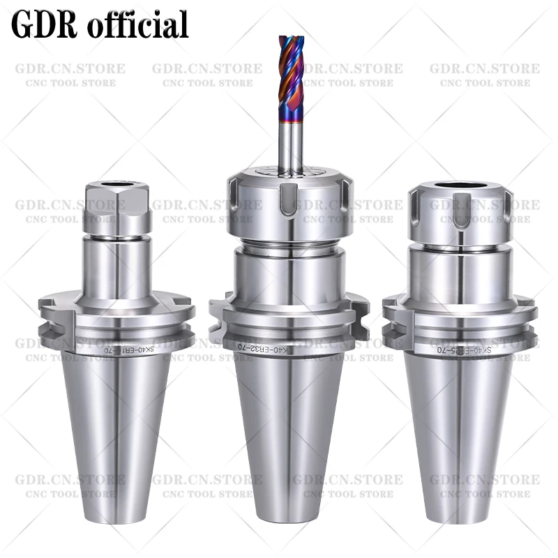 SK40 SK50 JT40 DIN69871 ER Кронштейн держателя инструмента ER11 ER16 ER20 ER25 ER32 ER40 Цанговый патрон