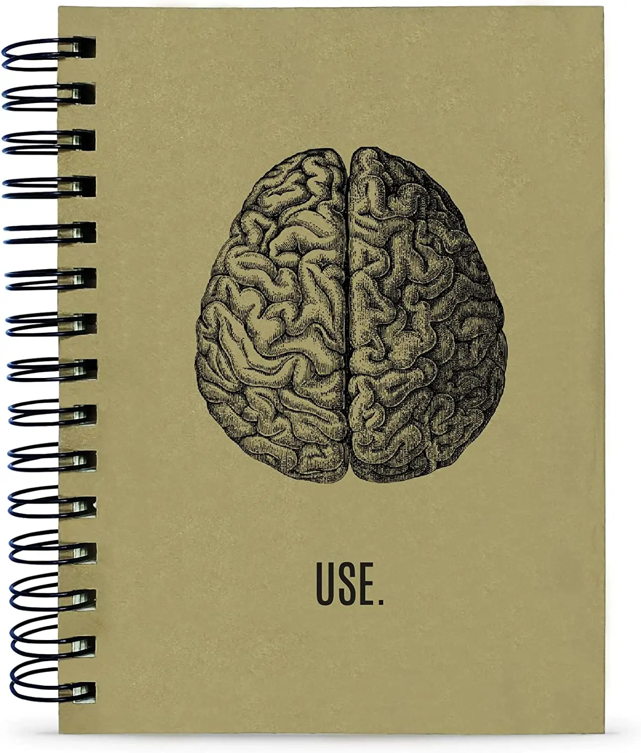 

Caderno "Use" Miolo Com Citações 125 Fls. Capa Dura 15x21cm notebooks com frete grátis