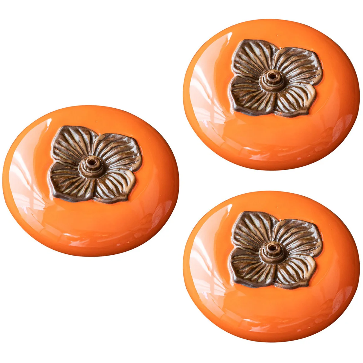 

Burner Ash Catcher Tray Holder Wooden Persimmon Decor Stick Plate Coil Cone