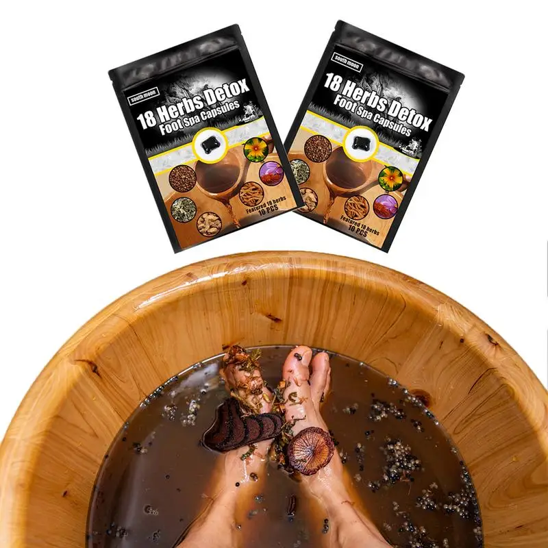 

Набор для ухода за ногами detox, портативный массажный набор из полыни для ног, натуральное травяное масло для расслабления мышц