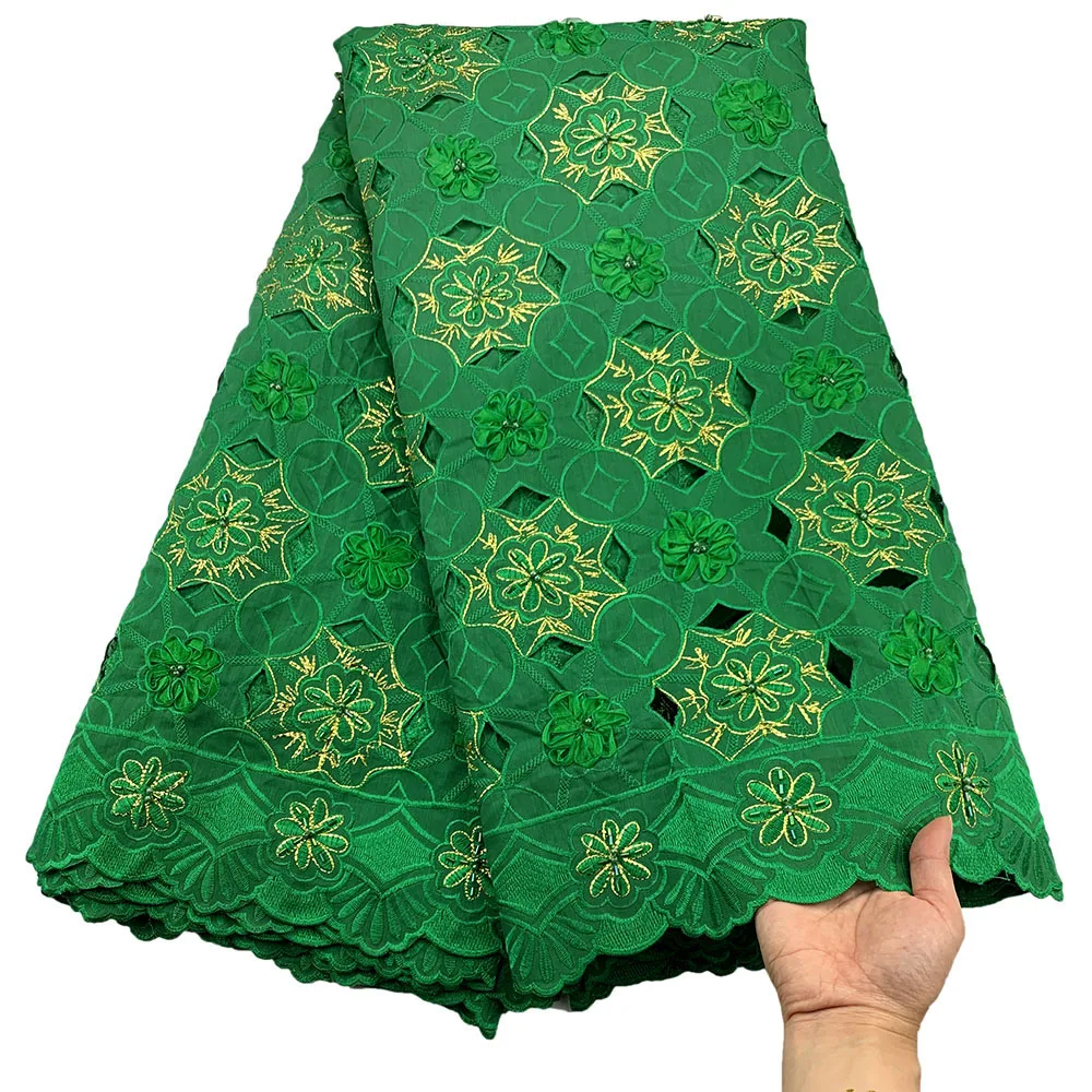 African Lace Fabric High Quality Lace Nigerian Organza Lace Fabric With Sequins French Lace For Women Dress