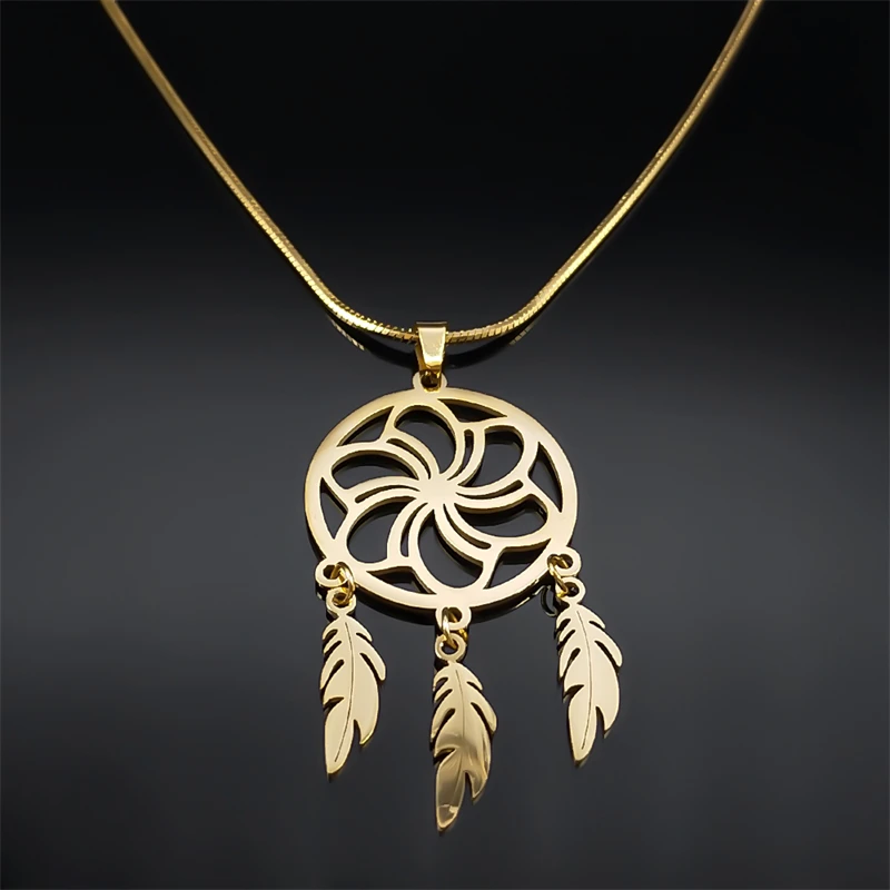 Изысканное Ожерелье Ловец снов с цветком жизни для женщин и мужчин ожерелье из