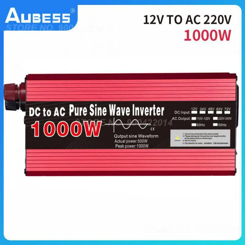 

Portable Car Power Inverter Modified Sine Wave Dc 12v To Ac 220v Transformer Car Charger Solar Car Inverter Car Power Supply