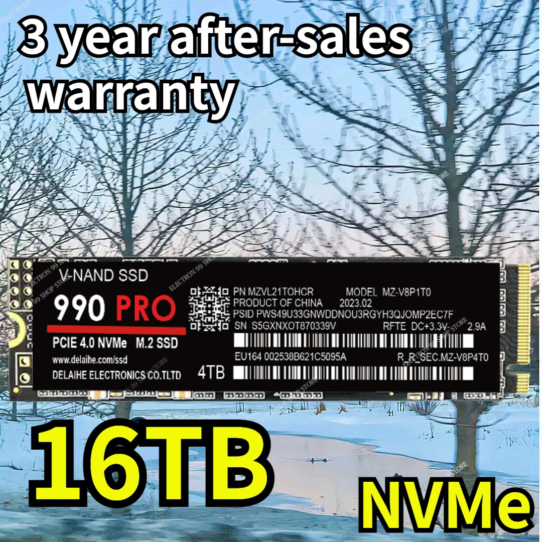 

8TB 2023 New SSD M2 NVME 4TB 980 EVO Plus 500GB Internal Solid State Drive 1TB hdd Hard Disk 990 PRO M.2 2TB for laptop Computer