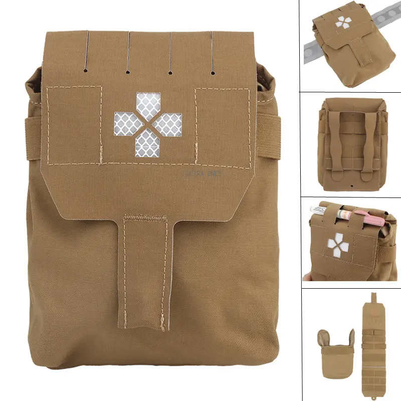 

Molle Tactical Medical Bag Military Emergency Bags Survival Tool EDC Pouch for Outdoor Hunting Camping Cs Army First Aid Kits