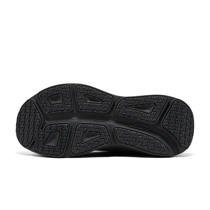 Новые мужские кроссовки Skechers 220614‑BBK, полностью черные, с толстой амортизирующей подошвой, дышащие, легкие, спортивные, для пар. (art.: 3920dd215d250) - 3920dd215d250