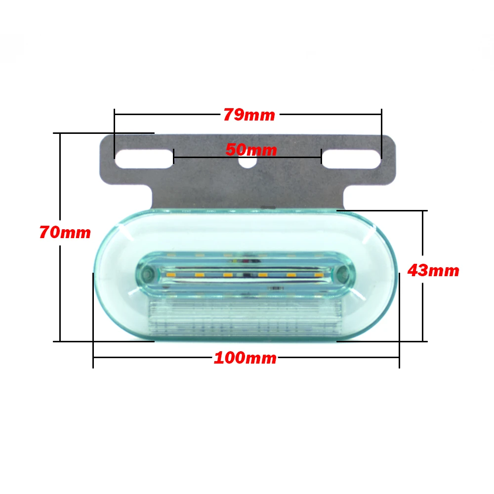 Фонари Габаритные боковые 12 В 24 3 режима