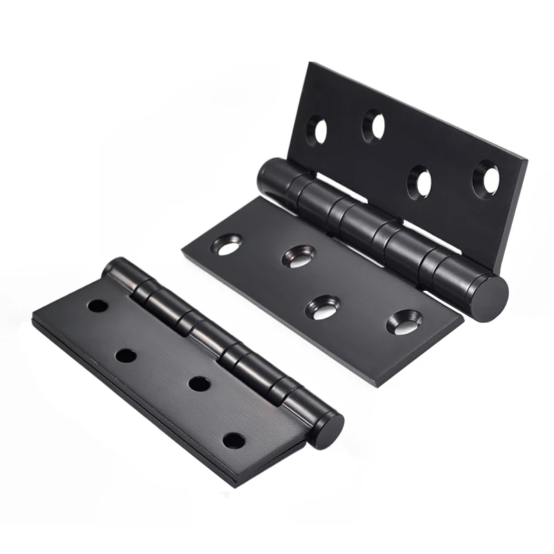 Черные деревянные дверные бесшумные петли 3 мм, дверные петли из нержавеющей стали, дверные петли, тяжелые двери, мебельная фурнитура Gemel 4 или 5 дюймов на выбор (art.: 3920c78d7604b) - 3920c78d7604b