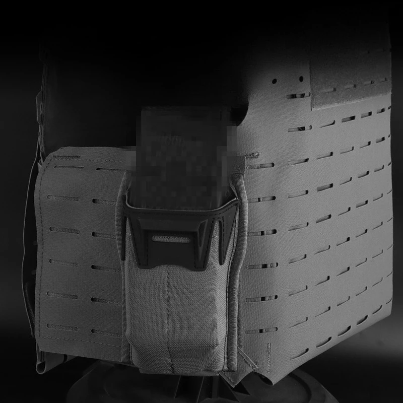 Фото Тактический подсумок для магазина 5.56 Molle, быстросъемный, одинарный, для охоты, боя, страйкбола, регулируемый, тип K, для магазинов AR 5.56 №3