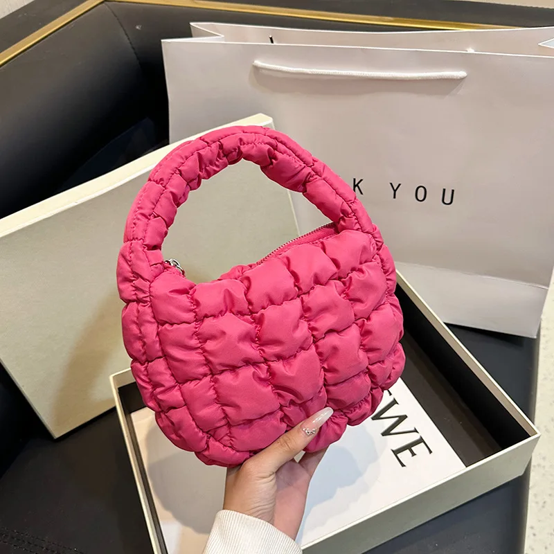 Baobao Women's 2023 New Niche Cloud Bag Korean Version Handbag Dumplings Handbag Designer Bag Mini Purse Bubble Bag