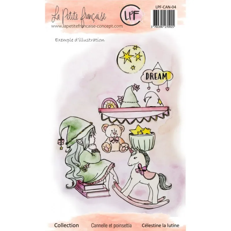 Рождественские прозрачные силиконовые штампы для кукол-медведей и леденцов