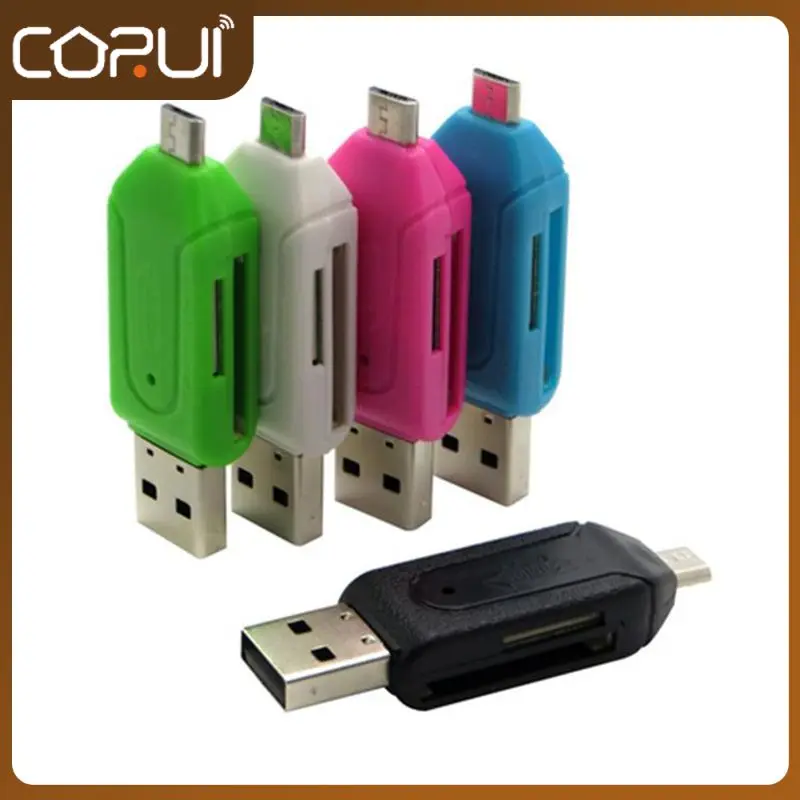 

480 Mb/s Micro Usb Card Reader High Quality Metal Shell Mould Card Reader No External Power Required Support Hot Plug Fashion