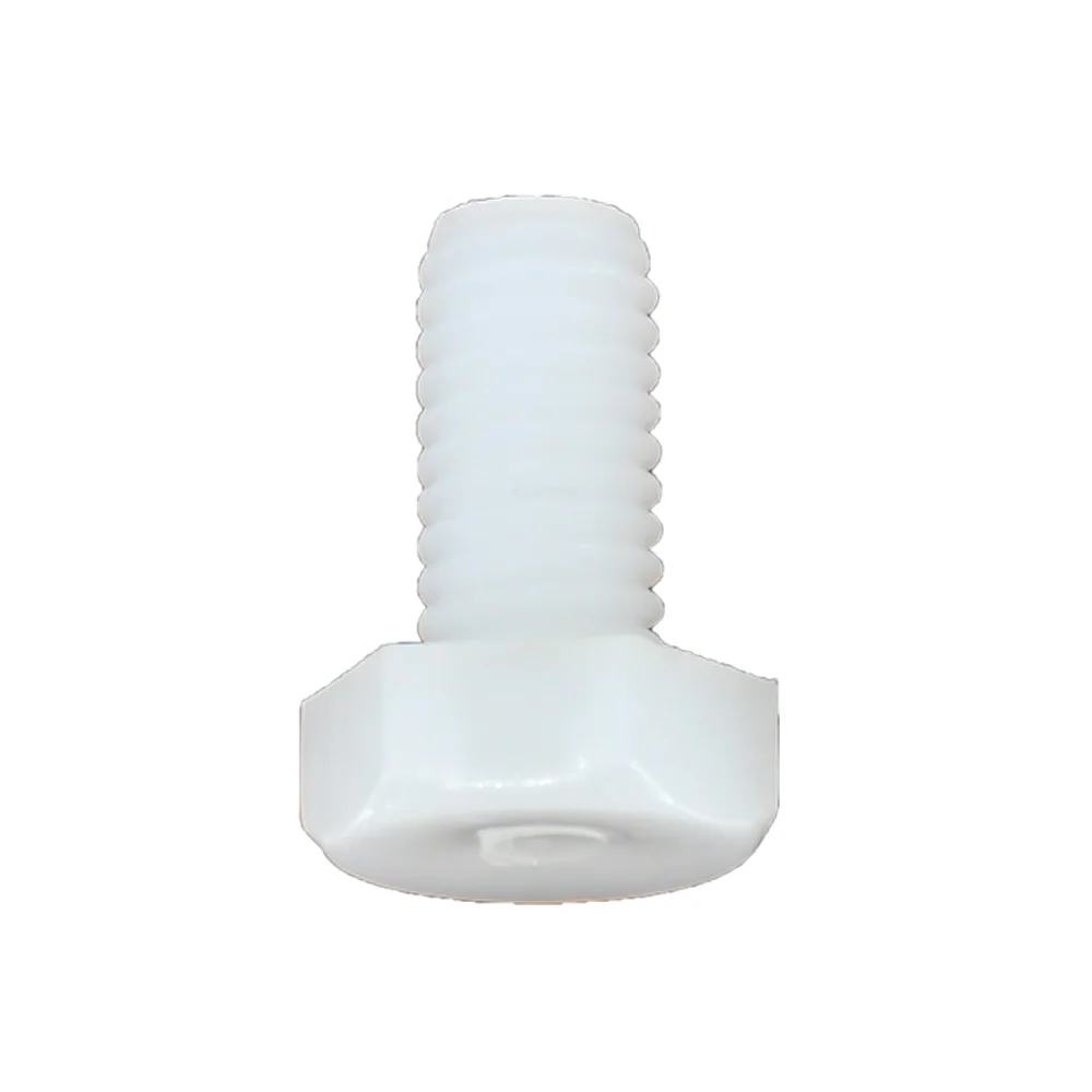 

M3 M4 M5 M6 M8 M10 M12 Black White Nylon External-Hex Head Screws Plastic Insulated Outer Hexagon Electrical Resistance Bolt