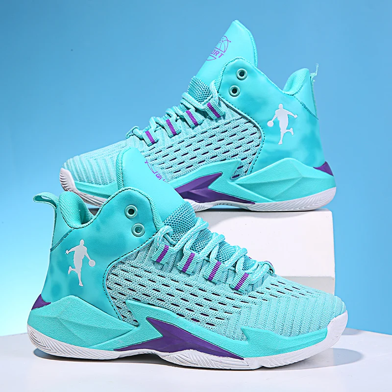 

2022 New Big Children Mesh Platform Sports Running Shoes Basketball Sneakers Tennis Breathable Sneakers for Boys Girls Children