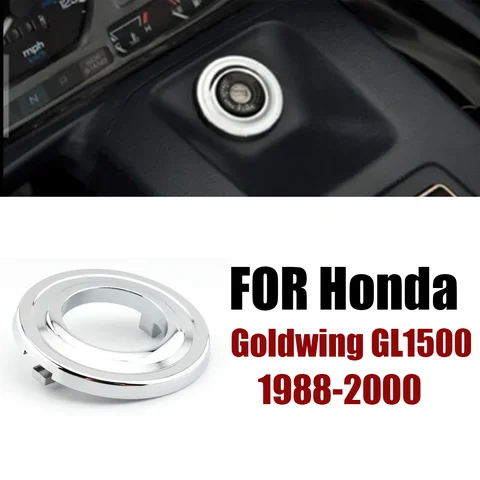 1 шт. для Honda GL 1500 Gold Wing GL1500 1988-2000 Goldwing аксессуары для мотоциклов хромированный ключ/переключатель зажигания GROMMET