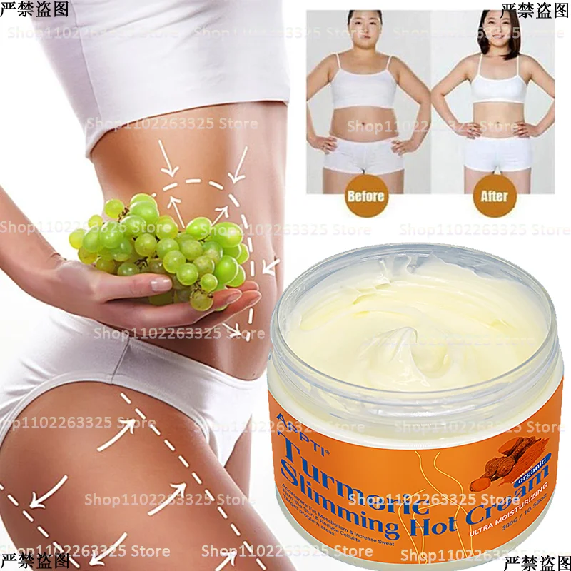 

Herbal Turmeric Paste Weight Loss Slimming Sweat Lazy Slimming Ginger Body Care To Accelerate Fat Burning Curve Figure 300g