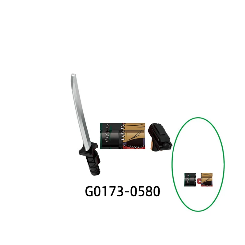 Экшн-фигурки лапа штаны оружие детали для волос модель блоков набор аксессуаров