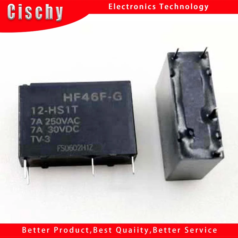 5 шт./лот HF46F 12-HS1(206)(335) 46F