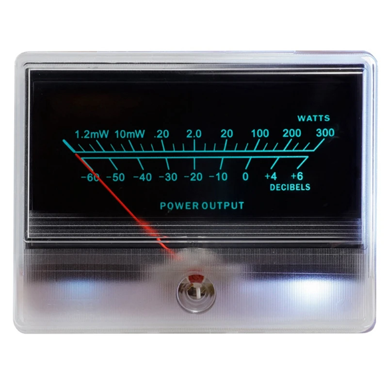 

High-Precision VU Meter Power Amplifier DB Meter Preamplifier Tube Level Meter With Backlight TN-90A