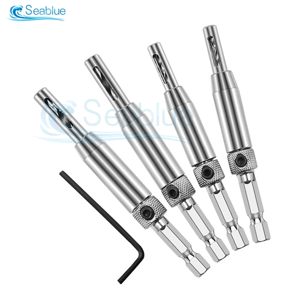 

Aideepen 5 в 1 самоцентрирующееся сверло для дерева