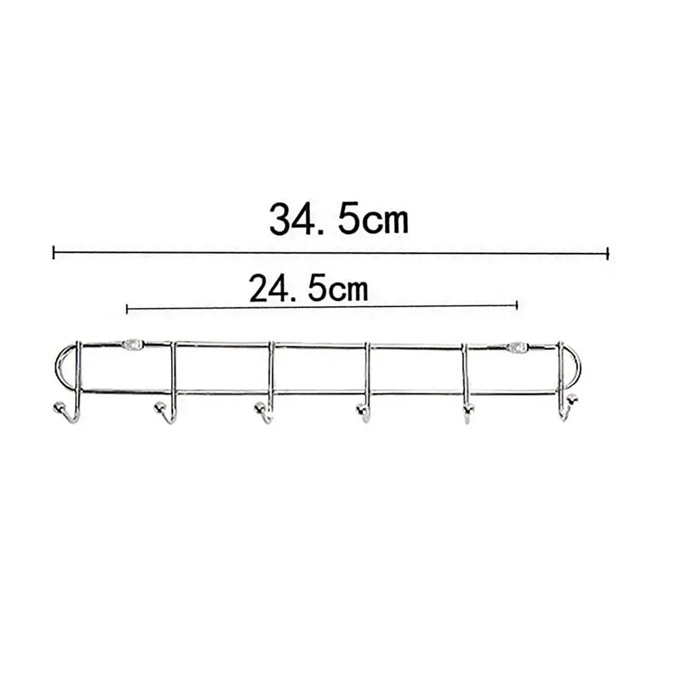 

Настенный крючок из нержавеющей стали 6/8/10 крючков