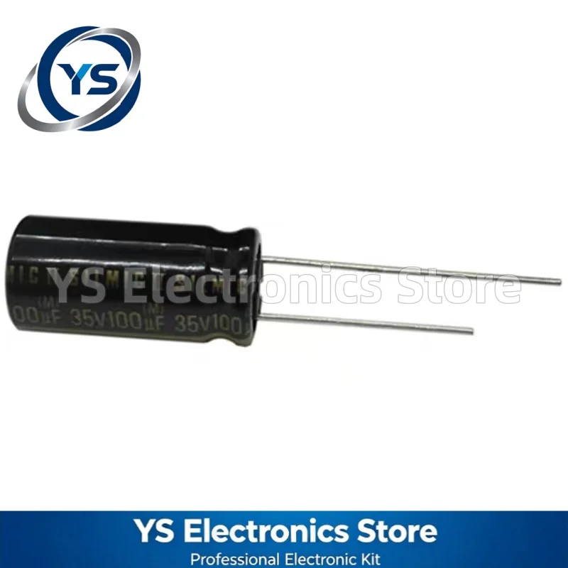 Фото 10-100 шт. 35V100UF ELNA RFS SILMIC II Series 10X20mm HiFi аудиоконденсатор RFS-35V101MH5 #   100UF35V 35V 100UF Оригинальный и новый №4