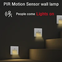 gold recessed led wall lamp pir motion sensor stair case light ac85 265v step lamp corridor lighting indoor wall lighting