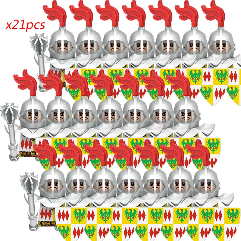 Рыцарские фигурки для сборки