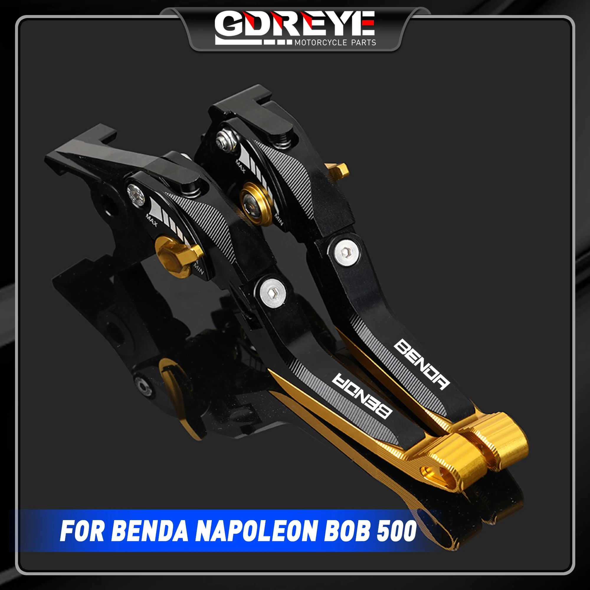 

Для BENDA NAPOLEON BOB 500 мотоцикла Napoleon bob 500 новый 5D алюминиевый складной выдвижной тормоз с ЧПУ, набор рычагов сцепления