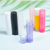 10 pcslot 5g 5ml refillable lipstick tube lip balm containers empty cosmetic containers lotion container clear travel bottle