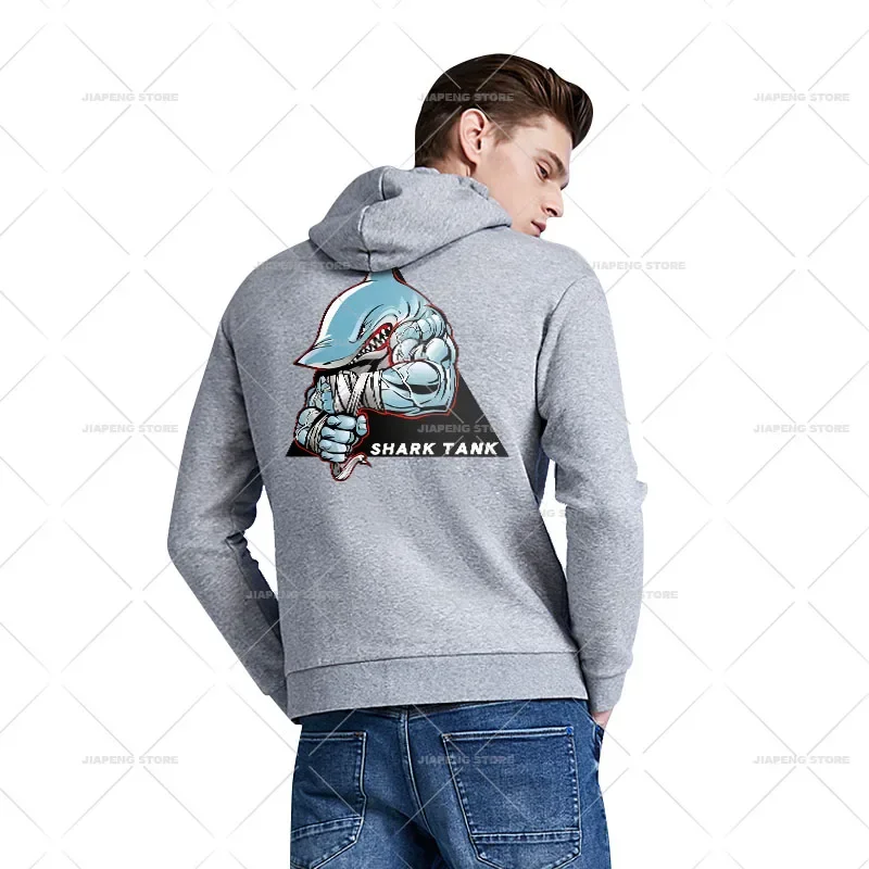 Нашивки с изображением мышечной акулы термоперенос утюгом для одежды таланта