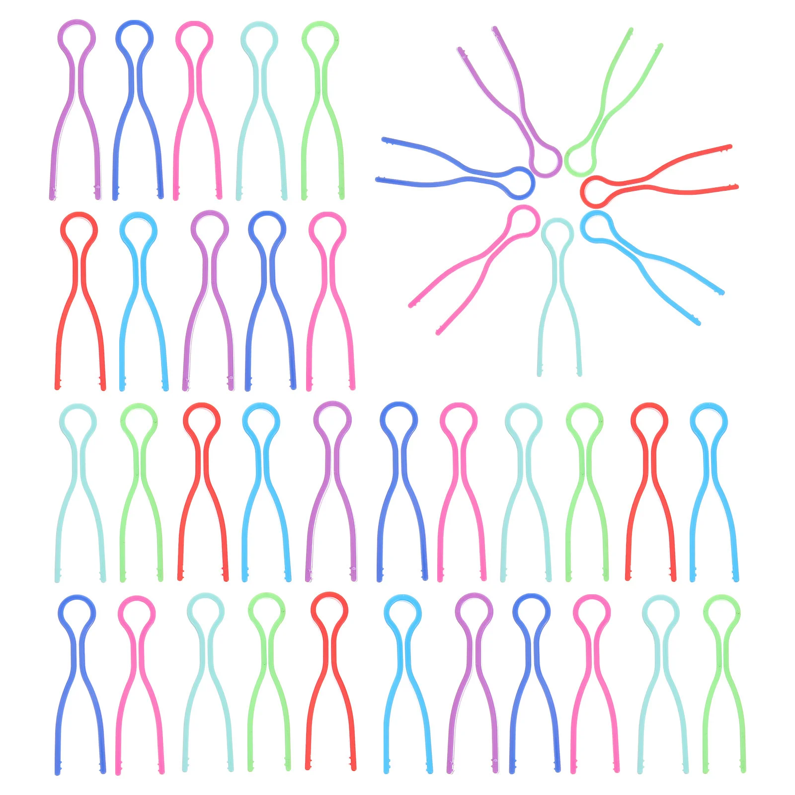 

50pcs Bobbin Clips Bobbins Embroidery Thread Spools Organizing Clips Bobbin Clips