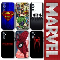 marvel avengers spider man for huawei p20 p30 lite pro phone case protect silicone cover liquid silicon funda carcasa