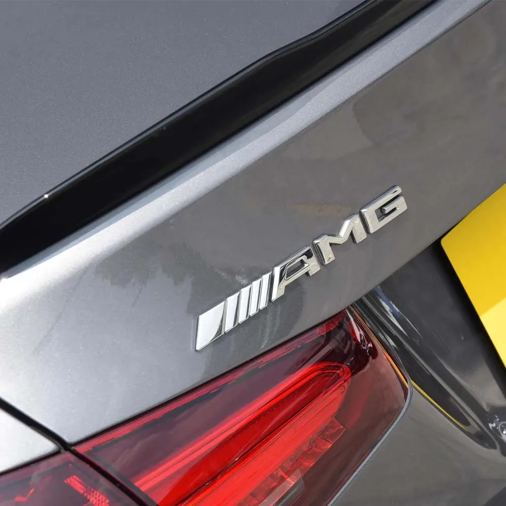 3D автомобильный значок AMG наклейка на задний багажник из АБС-пластика аксессуары