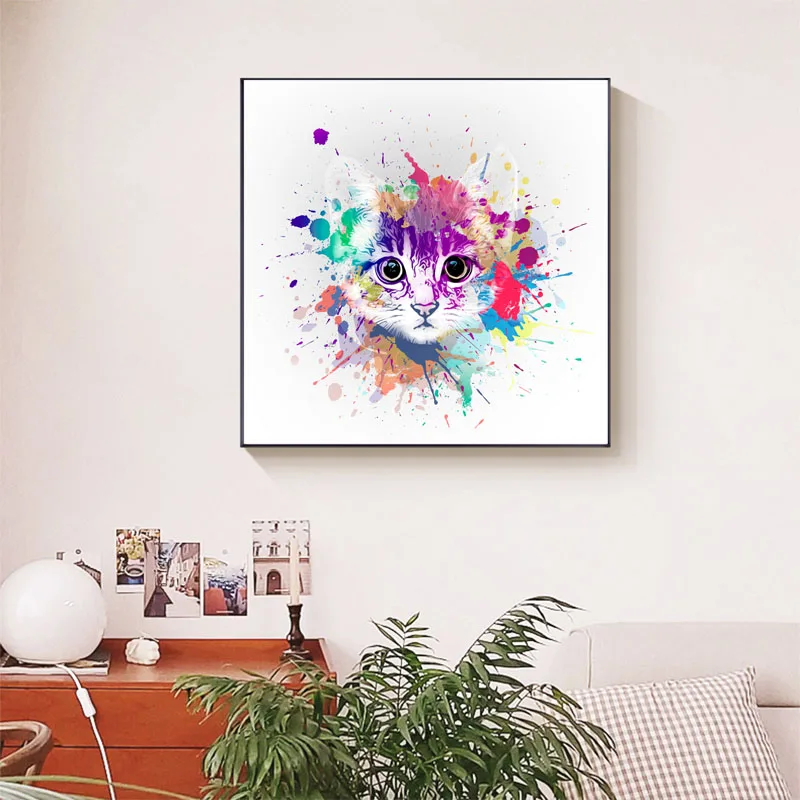 

Of Children Room Decorate Cute Animals Posters Prints on Canvas Wall for Living Room Pop Art Home Decoration Graffiti Painting