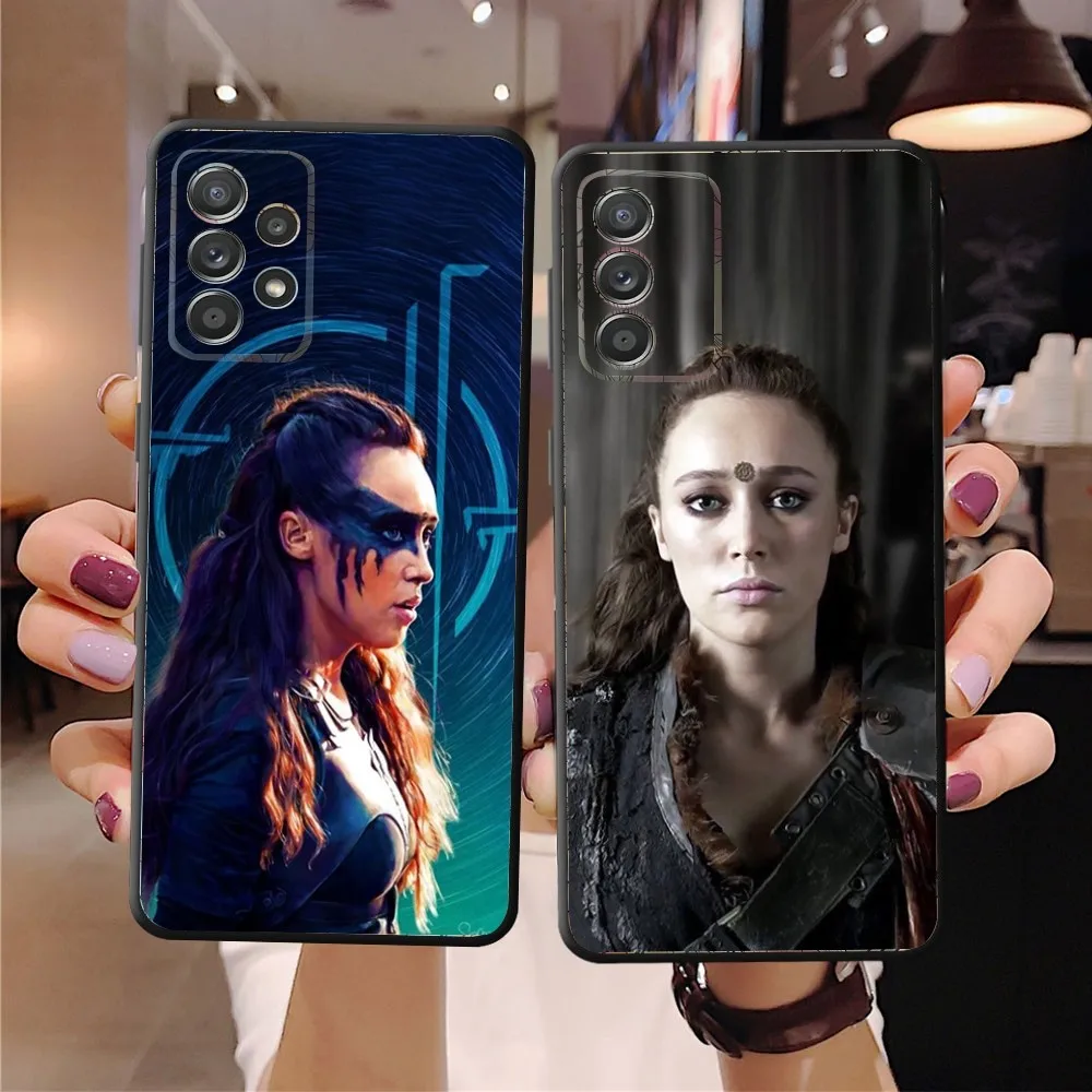 Чехол для телефона Commander Lexa The 100 Samsung S24 S23 S22 S21 S20 Ultra Pro S10 S30 Plus S9 20 Lite Black Cover