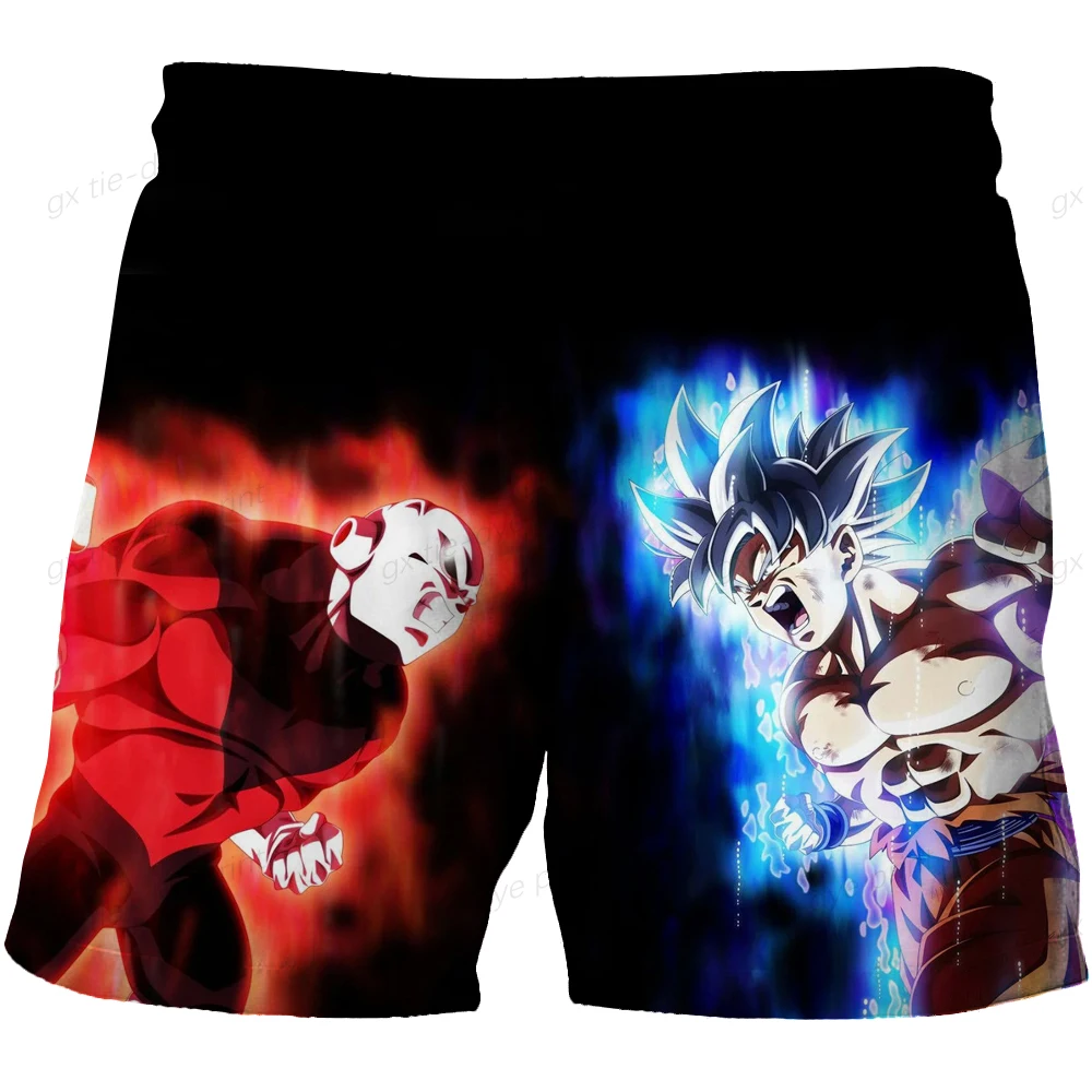 2023 Dragon Ball Z Sports Shorts Cartoon New Men's Summer Shorts Anime T-shirts Oversized Y2k Goku Vegeta Man Shorts Fashion images - 6