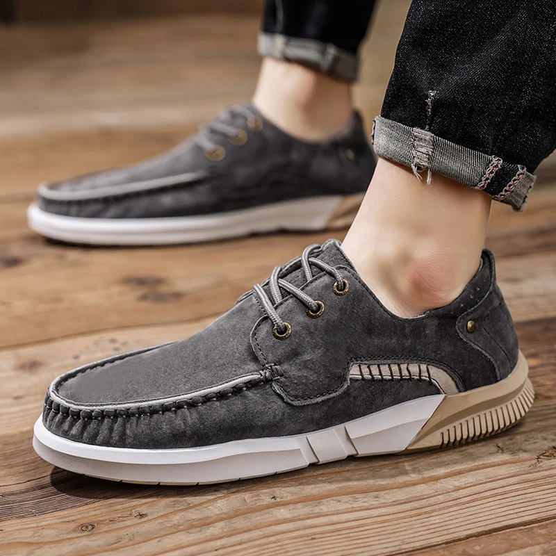 

High Quality Spring Autumn Suede Casual shoes Loafers Soft Moccasins Leather Men Beanie Shoes Driving Shoes S12510-S12516