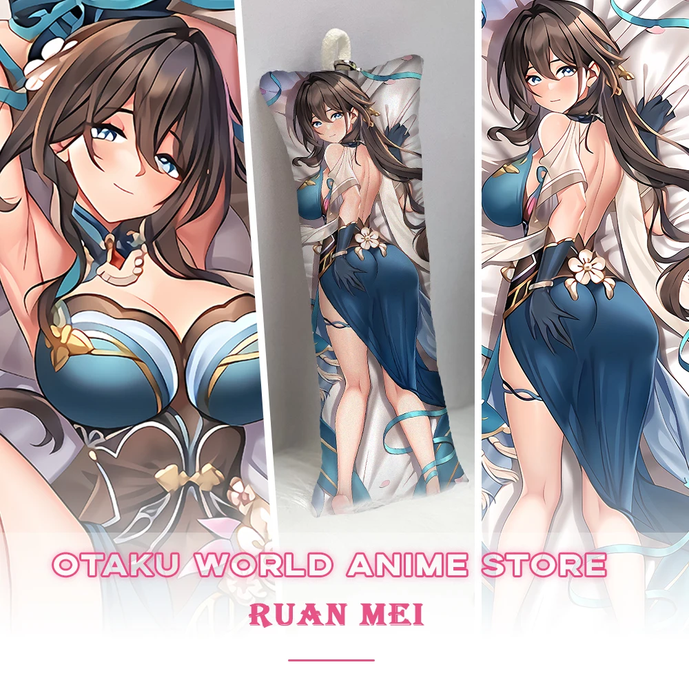 Honkai: Star Rail Ruan Mei Dakimakura аниме наволочка на заказ 3D двухсторонняя печать Oatku
