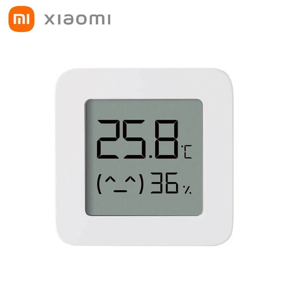 

XIAOMI Mijia Bluetooth Thermometer 2 Wireless Smart Electric Digital Hygrometer Thermometer Work with Mijia APP With Battery