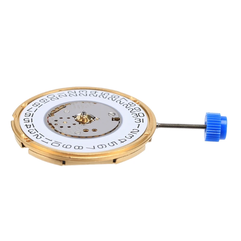 For ETA F05.115 Date At 3' Quartz Movement 3 Pin Watch Movement With Adjusting Stem & No Battery Repair Parts