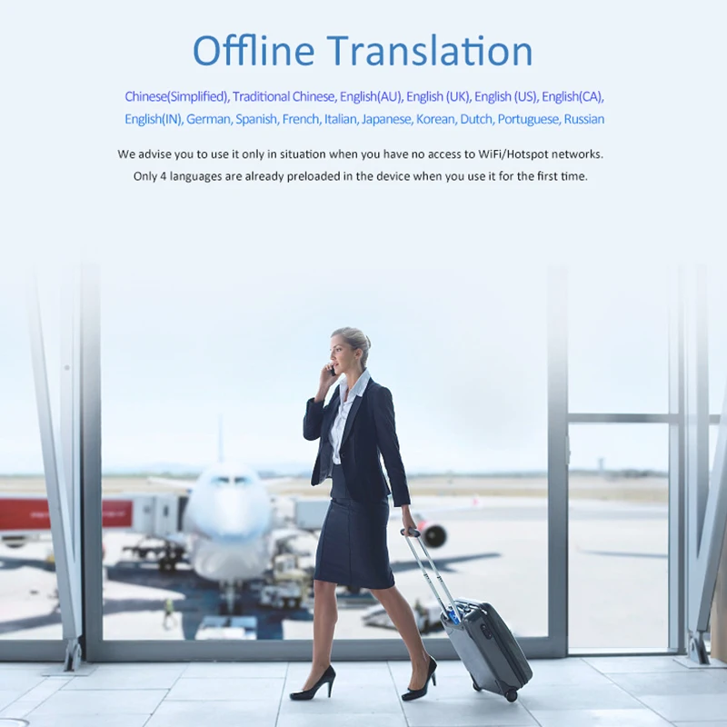 Offline Translator Intelligent Voice Translation Portable Audio Intelligent 28 Real-time Language Translator Intelligent enlarge