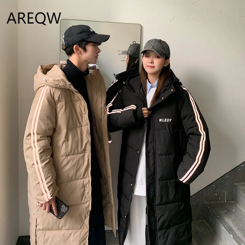 

2022 New Women's Couples Clothes Winter Jacket Parkas Women And Men Warm Jacket Women Coats And Jackets Winter Windproof Parka