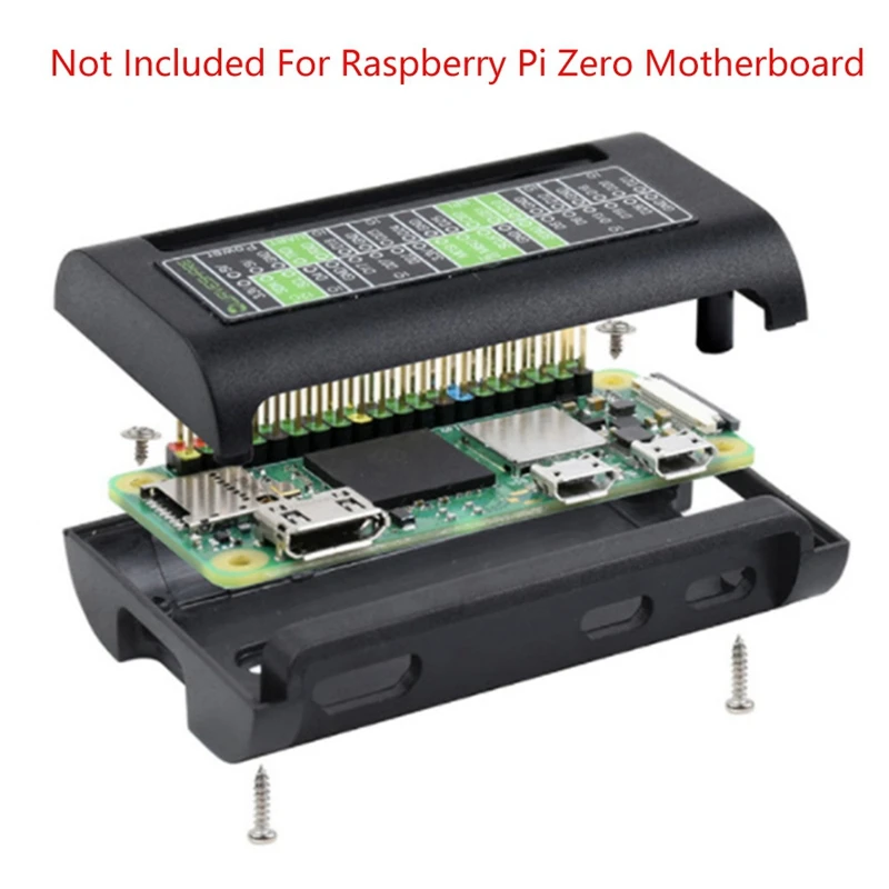 

Retail Case For Raspberry Pi Zero Series Universal GPIO Interface ABS Protective Shell For Raspberry Pi Zero Zero 2W WH