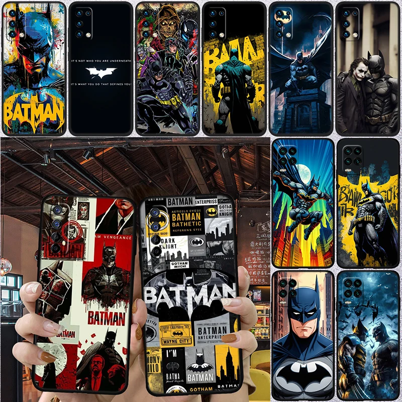 Новый высококачественный чехол для телефона с Бэтменом Redmi Note 11 12 13 Pro Plus 13C 12C 12S 11S