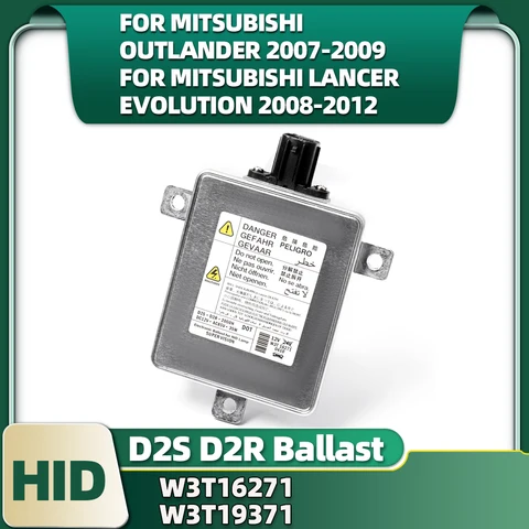W3T16271 W3T19371 ксеноновая фара HID D2S D2R балласт для MITSUBISHI OUTLANDER LANCER EVOLUTION 2007 2008 2009 2010 2011 2012